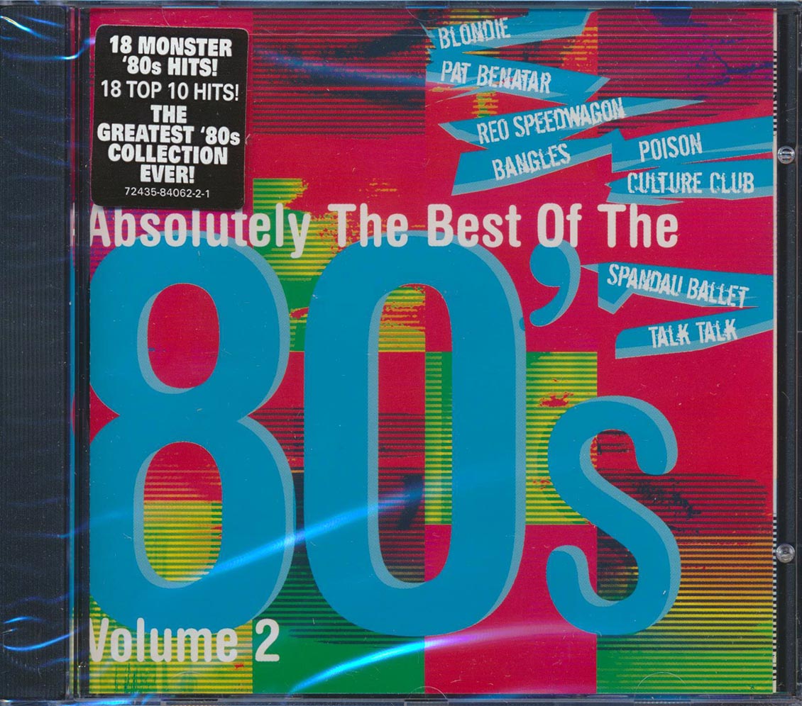 Various - Absolutely the Best of the 80s Volume 2 [2004 Compilation] [New CD]