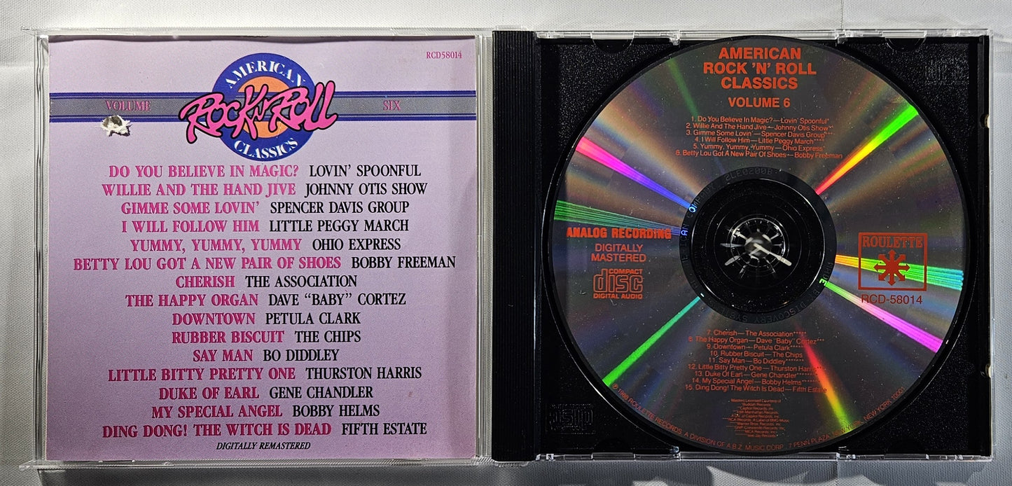Various - American Rock N Roll Classics (Volume Six) [1988 Used CD]