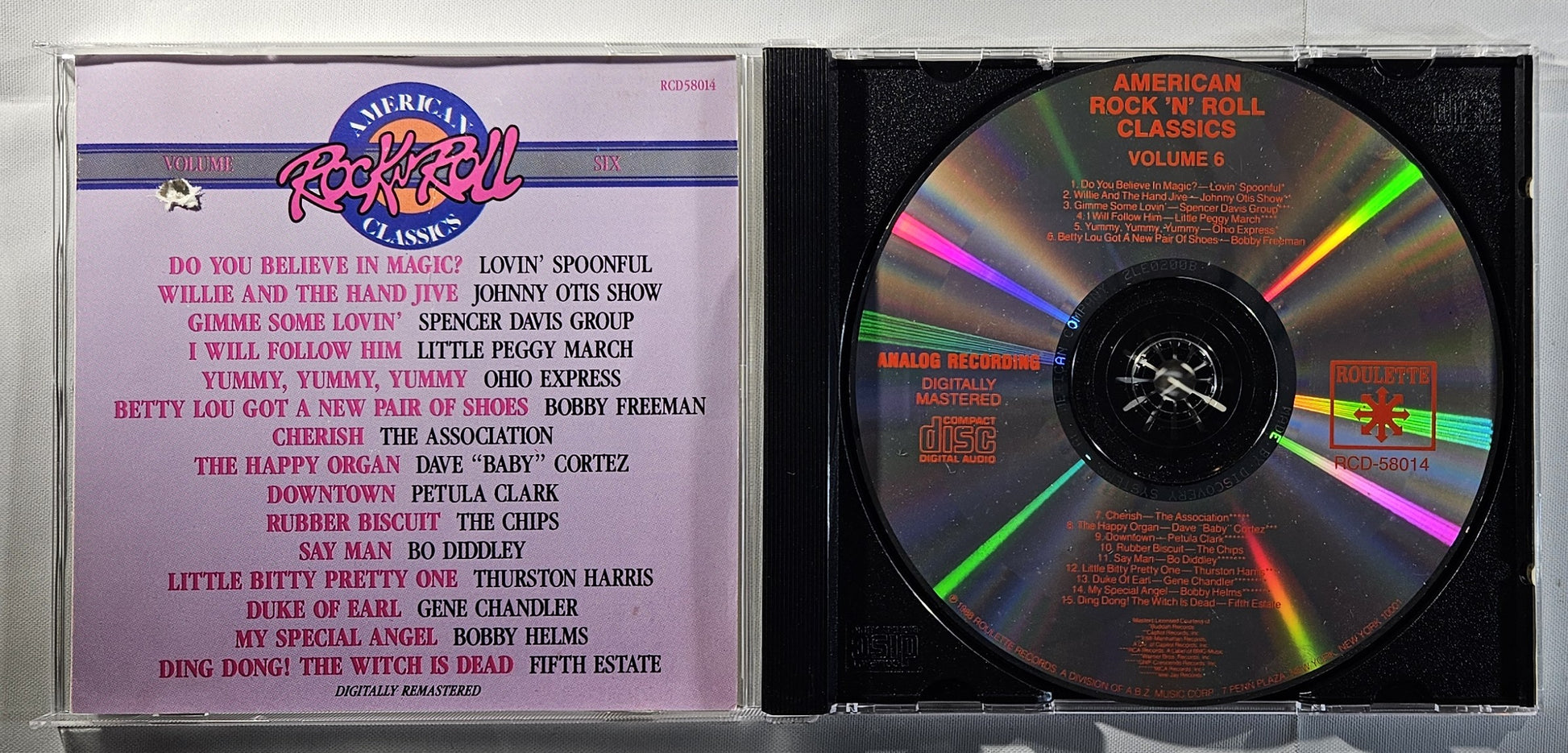 Various - American Rock N Roll Classics (Volume Six) [1988 Used CD]