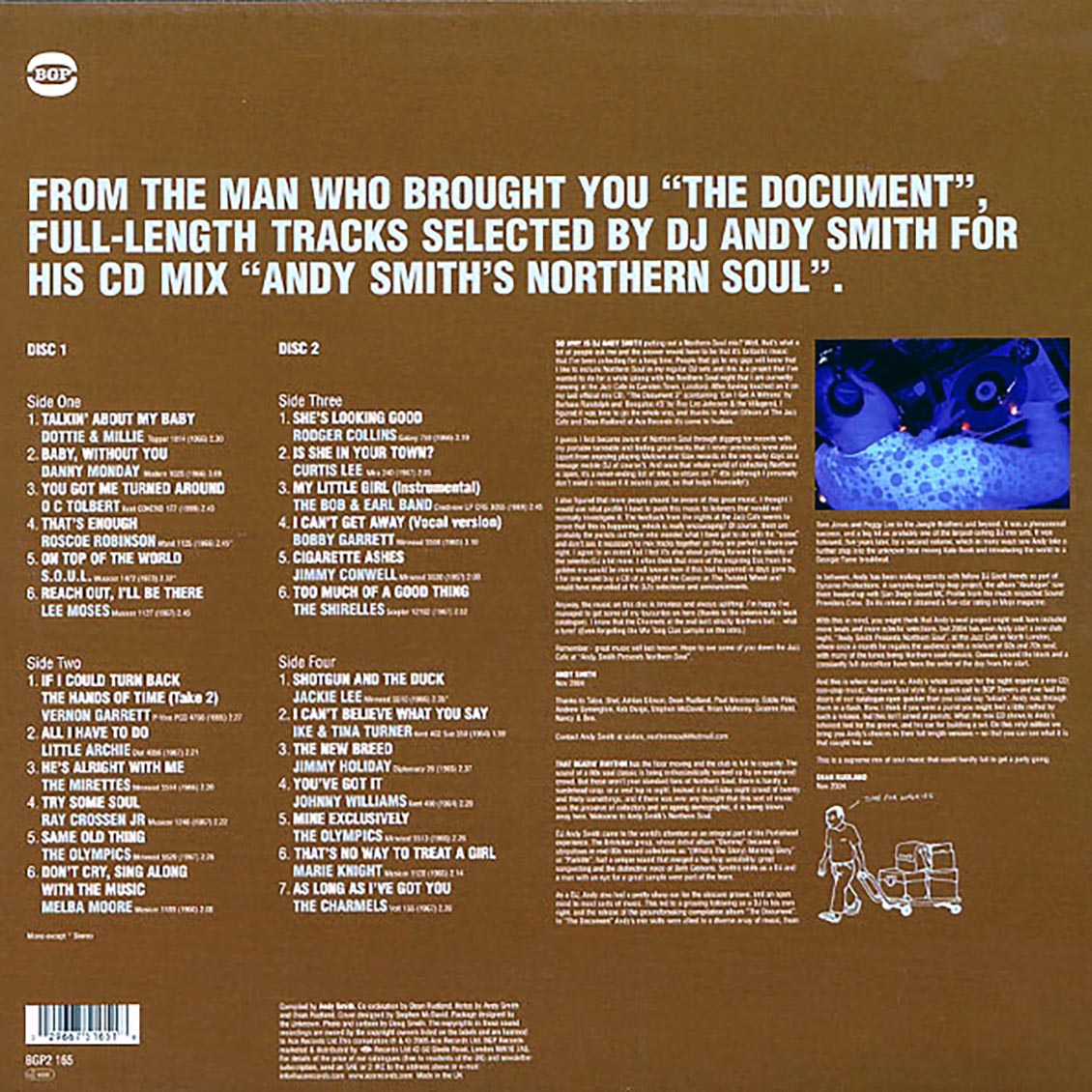 Various - Andy Smith's Northern Soul [2005 Compilation] [New Double Vinyl Record LP]