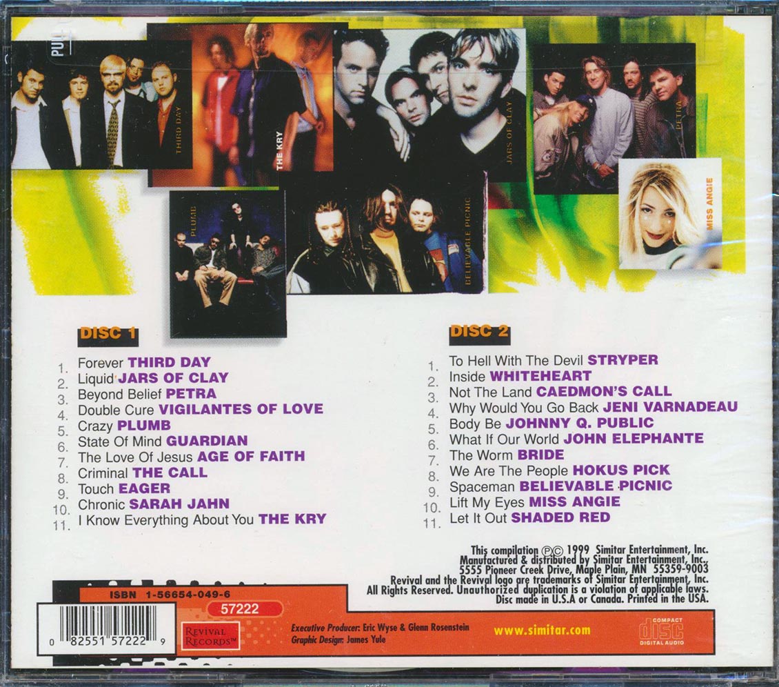 Various - Believe It (22 of Today's Top Christian Rock Artists!) [1999 Compilation] [New Double CD]