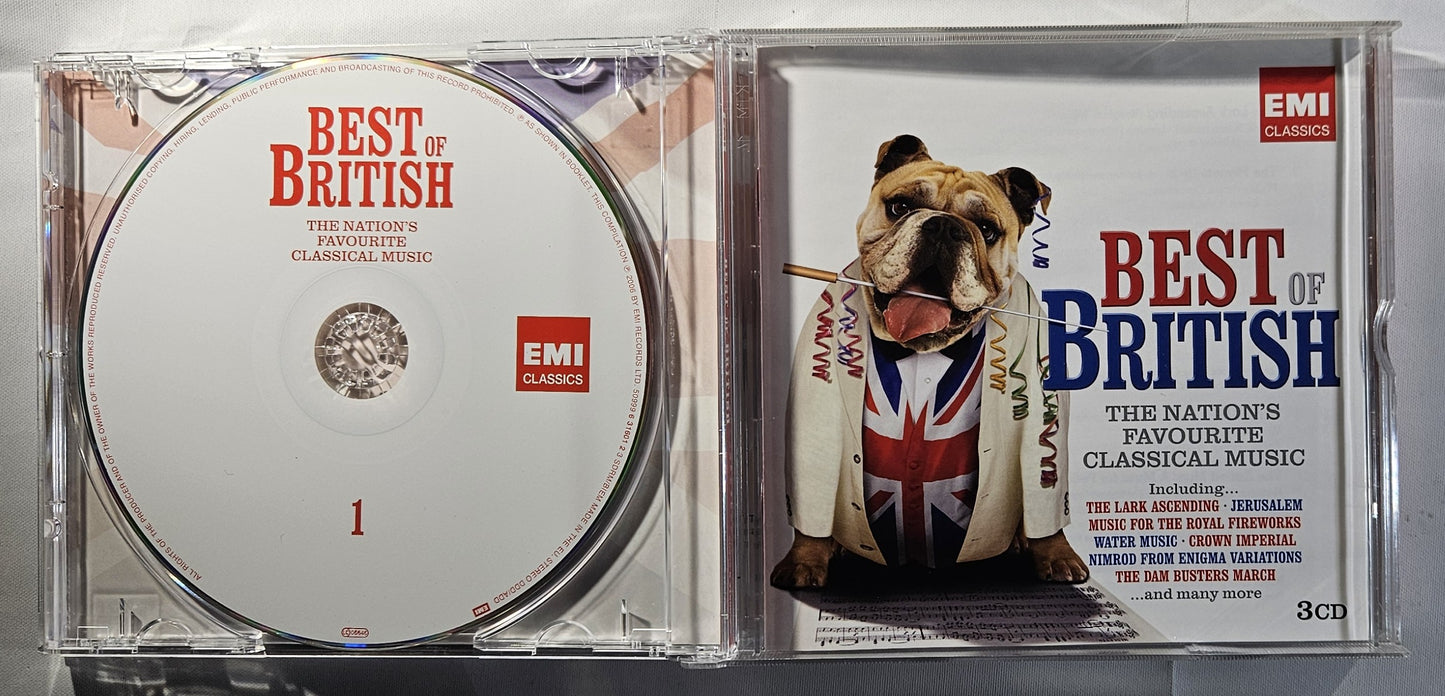 Various - Best of British (The Nation's Favourite Classical Music) [2006 Used Triple CD]