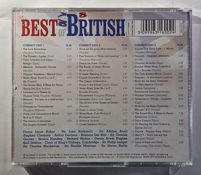 Various - Best of British (The Nation's Favourite Classical Music) [2006 Used Triple CD]