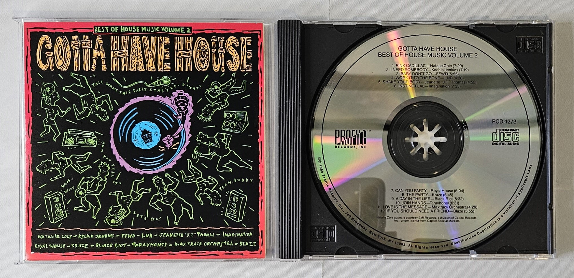 Various - Best of House Music Volume 2 - Gotta Have House [1988 Used CD]