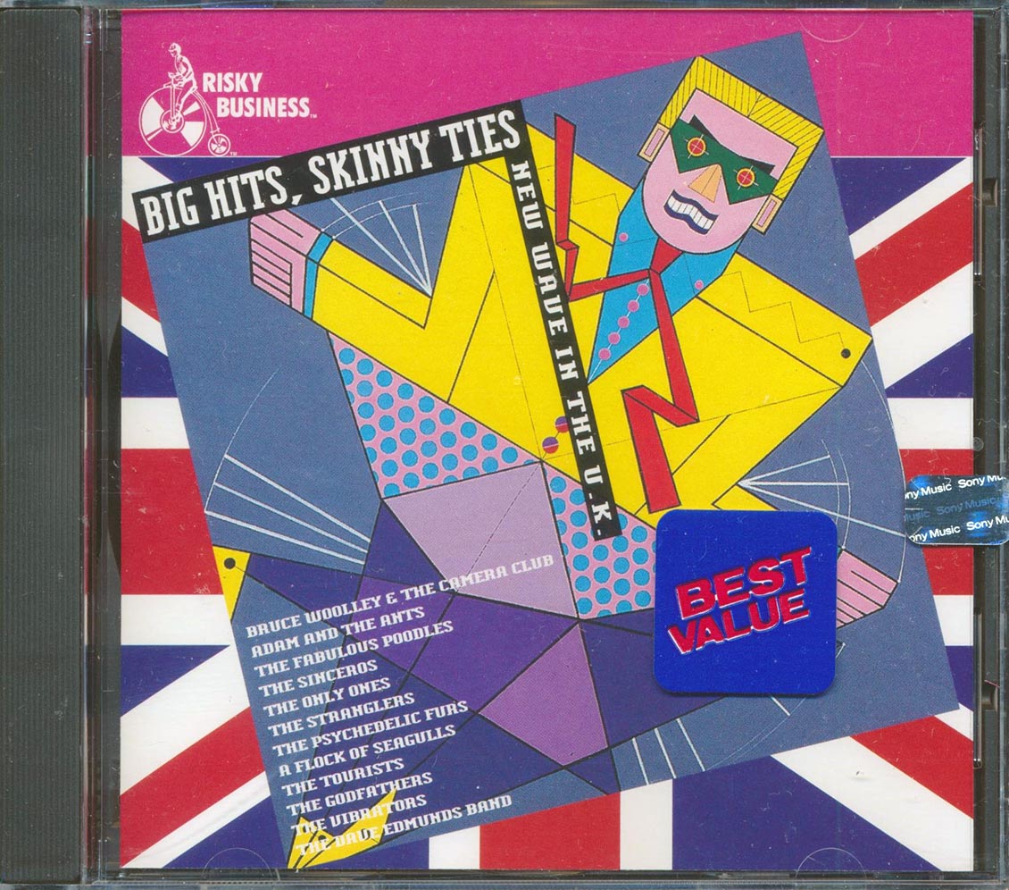 Various - Big Hits, Skinny Ties (New Wave in the U.K.) [1994 New CD]