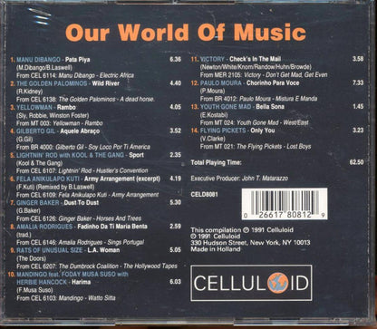 Various - Celluloid - Our World of Music [1991 Compilation] [New CD]