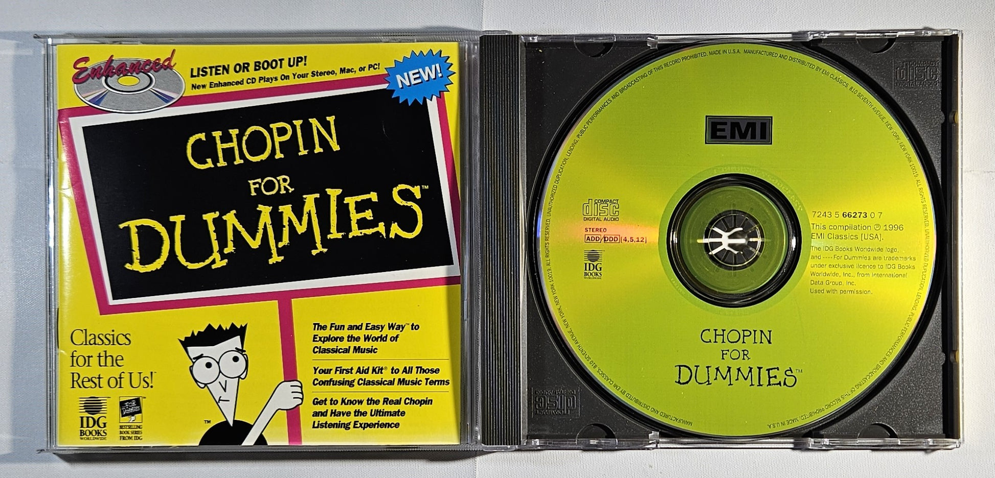 Various - Chopin for Dummies [1996 Used CD]