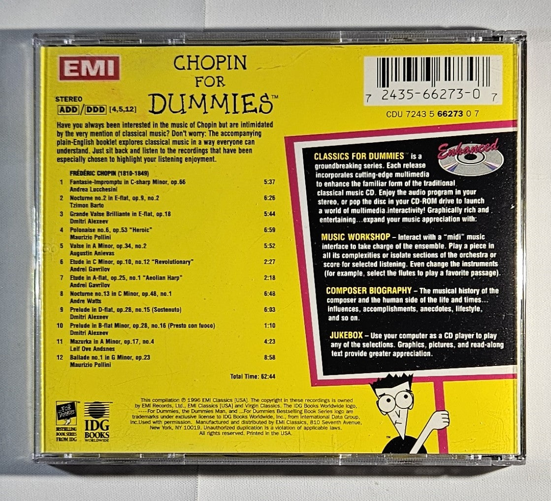 Various - Chopin for Dummies [1996 Used CD]