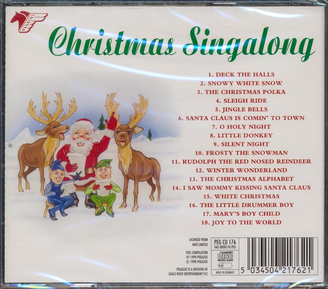 Unknown Artist - Christmas Singalong [1998 New CD]