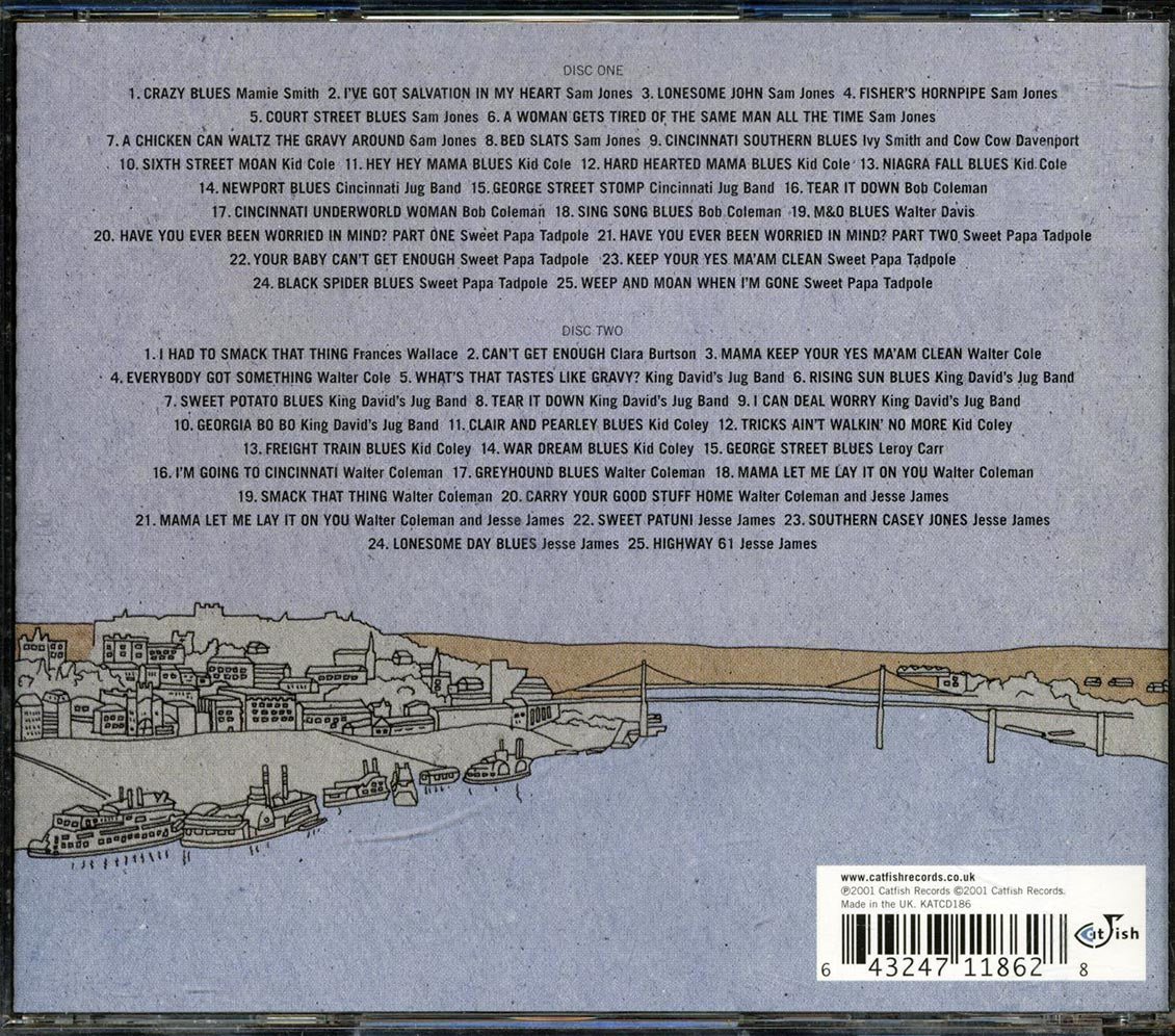 Various - Cincinnati Blues [2001 Compilation] [New Double CD]