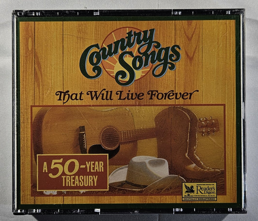 Various - Country Songs That Will Last Forever [1993 Used 4x CD]