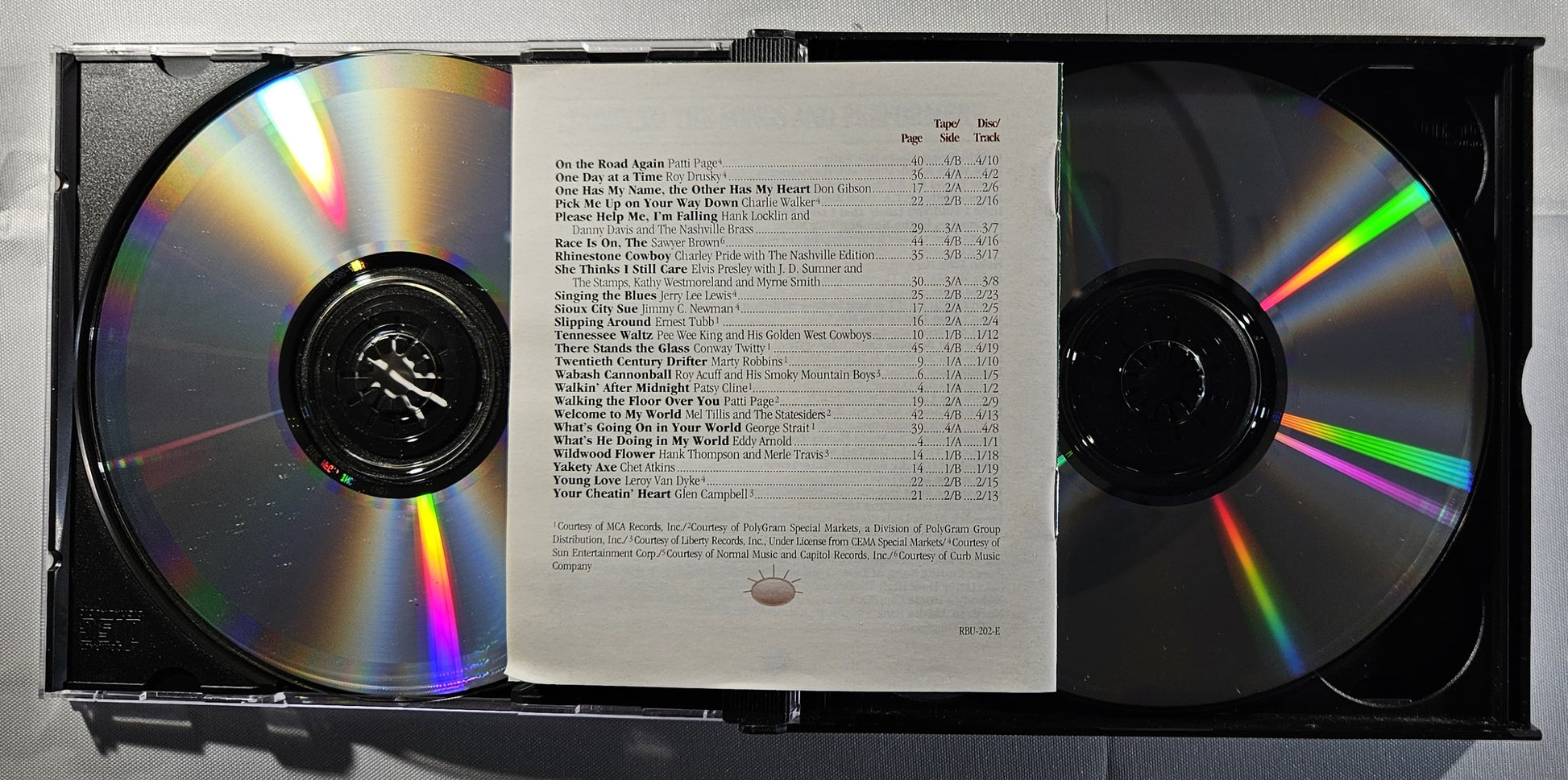 Various - Country Songs That Will Last Forever [1993 Used 4x CD]