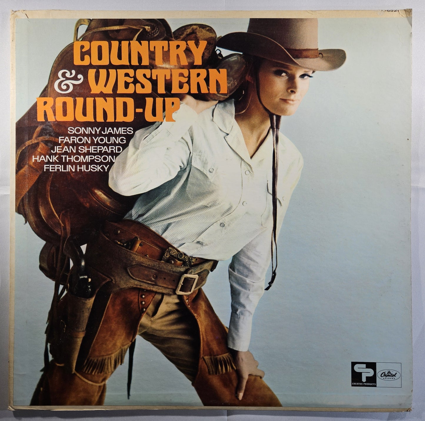 Various - Country & Western Round-Up [1966 Compilation] [Used Vinyl Record LP]