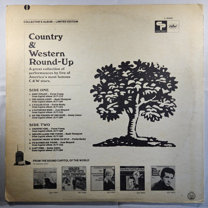 Various - Country & Western Round-Up [1966 Compilation] [Used Vinyl Record LP]