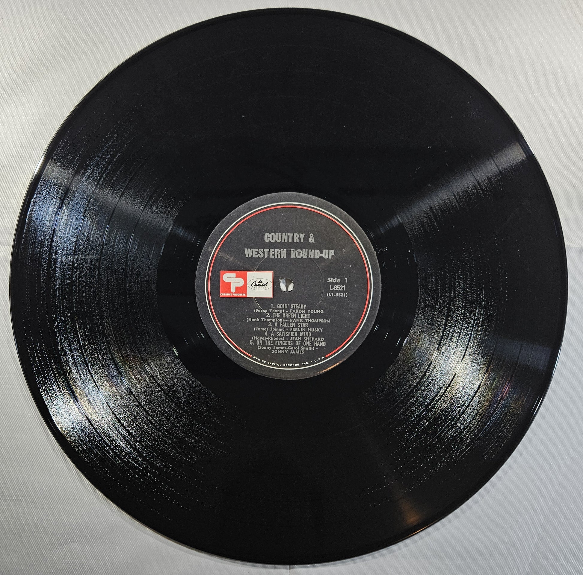 Various - Country & Western Round-Up [1966 Compilation] [Used Vinyl Record LP]