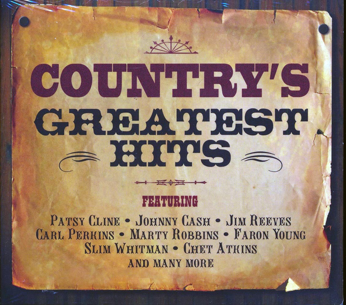 Various - Country's Greatest Hits [2007 Compilation] [New Double CD]