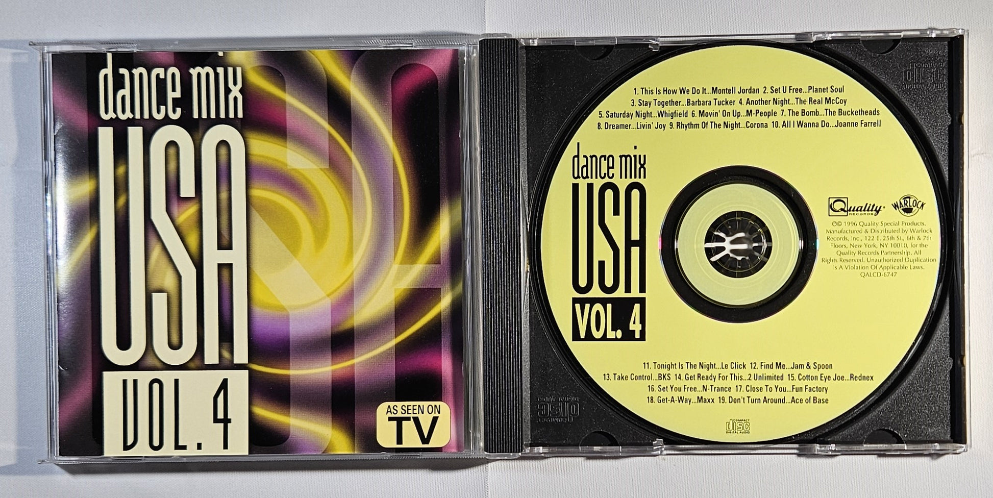 Various - Dance Mix USA Vol. 4 [1996 Compilation Mixed] [Used CD]