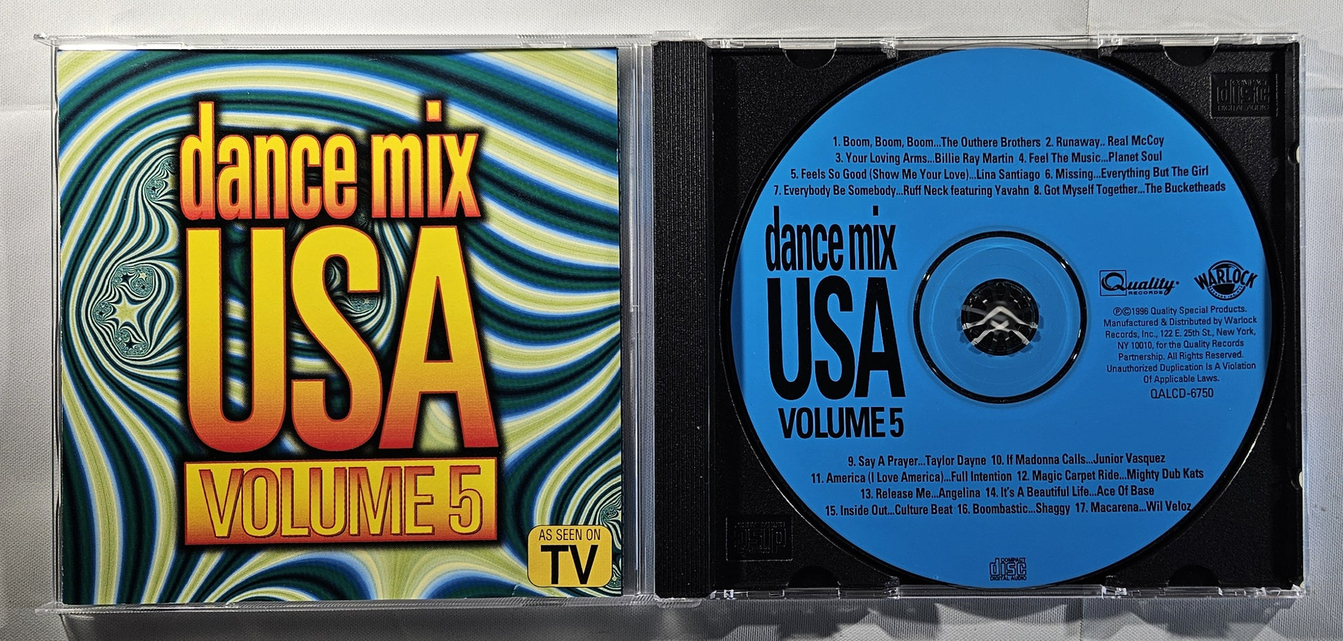 Various - Dance Mix USA Vol. 5 [1996 Compilation Mixed] [Used CD]