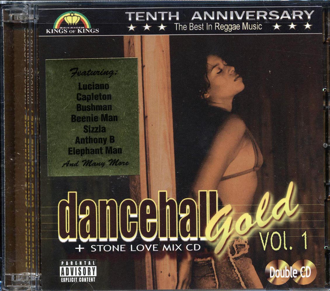 Various - Dancehall Gold Vol. 1 + Stone Love Mix CD [2005 New Double CD]