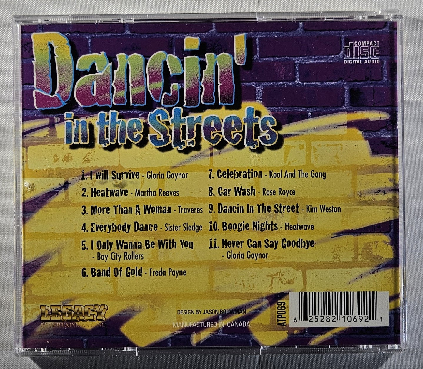 Various - Dancin' in the Streets [1998 Compilation] [Used CD]
