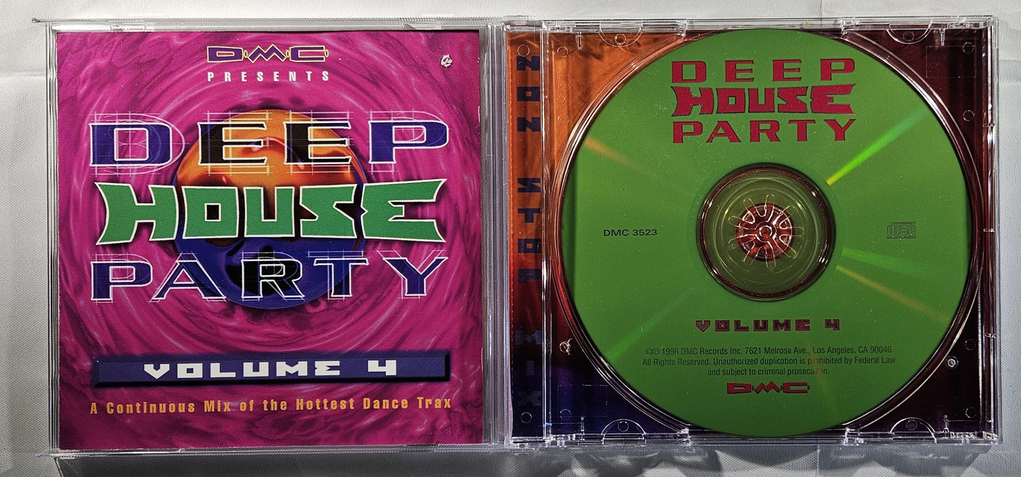 Various - Deep House Party Volume 4 [1996 Mixed] [Used CD]