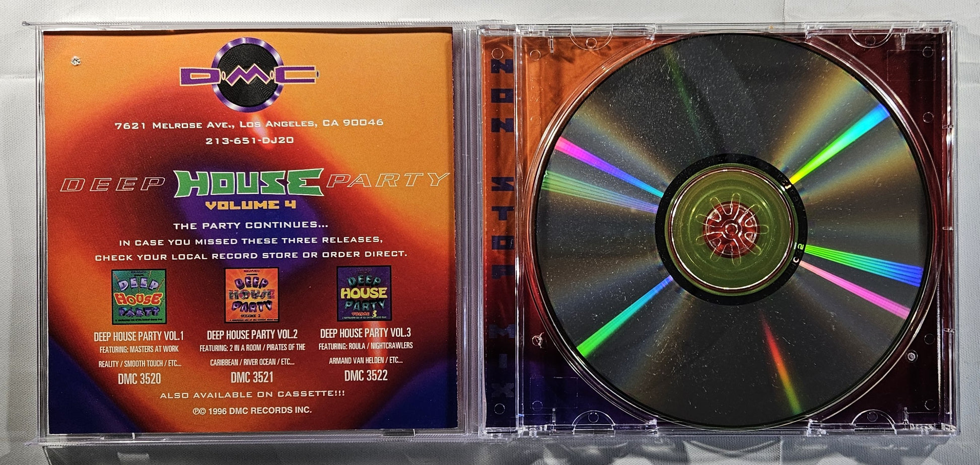 Various - Deep House Party Volume 4 [1996 Mixed] [Used CD]