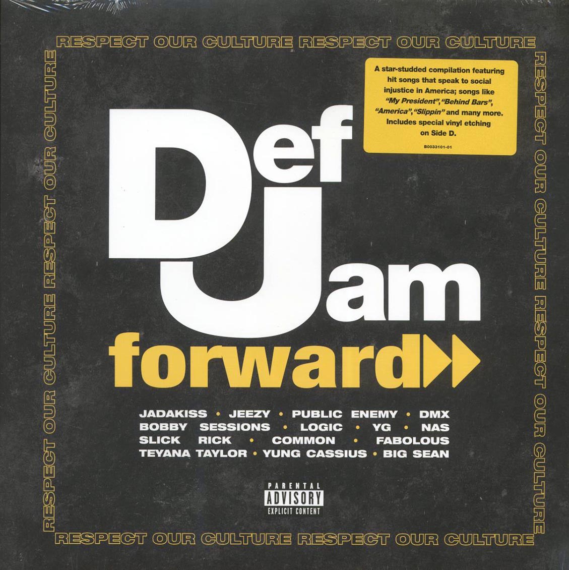 Various - Def Jam Forward: Respect Our Culture [2021 New Double Vinyl Record LP]