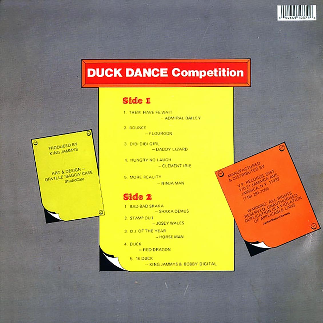 Various - Duck Dance Competition [1988 Compilation] [New Vinyl Record LP]