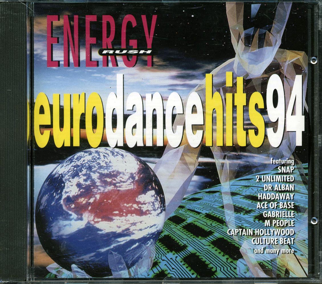 Various - Energy Rush: Euro Dance Hits 94 [1994 Compilation] [New CD]