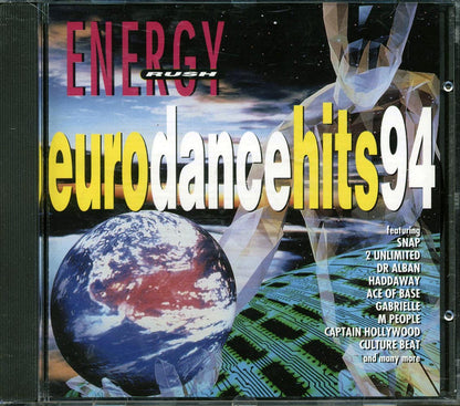 Various - Energy Rush: Euro Dance Hits 94 [1994 Compilation] [New CD]