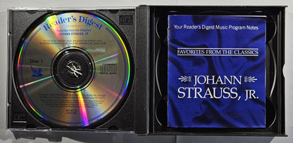 Various - Favorites From the Classics: Johann Strauss Jr. [1993 Used Double CD]