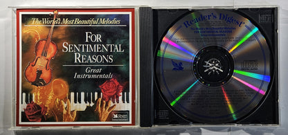 Various - For Sentimental Reasons (Great Instrumentals) [1995 Used CD]