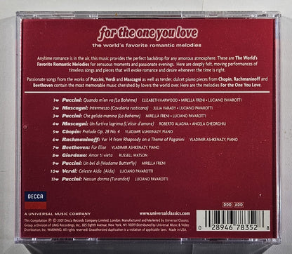 Various - For the One You Love (The World's Favorite Romantic Melodies) [2001 Used CD]