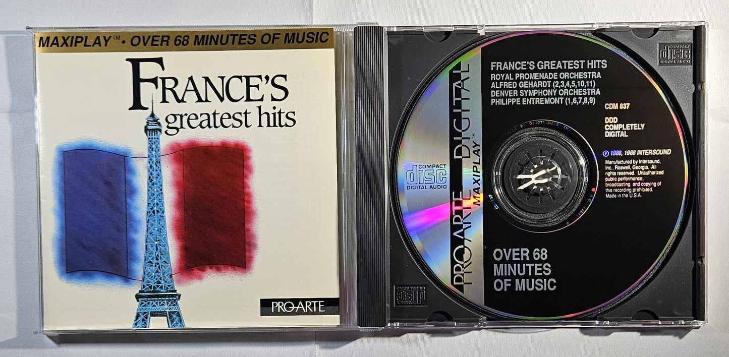 Various - France's Greatest Hits [1989 Compilation] [Used CD]