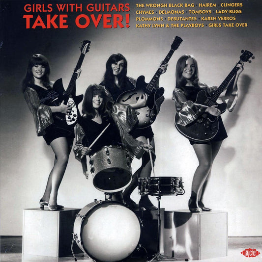 Various - Girls With Guitars Take Over! [2017 Compilation Remastered Red 180G] [New Vinyl Record LP]