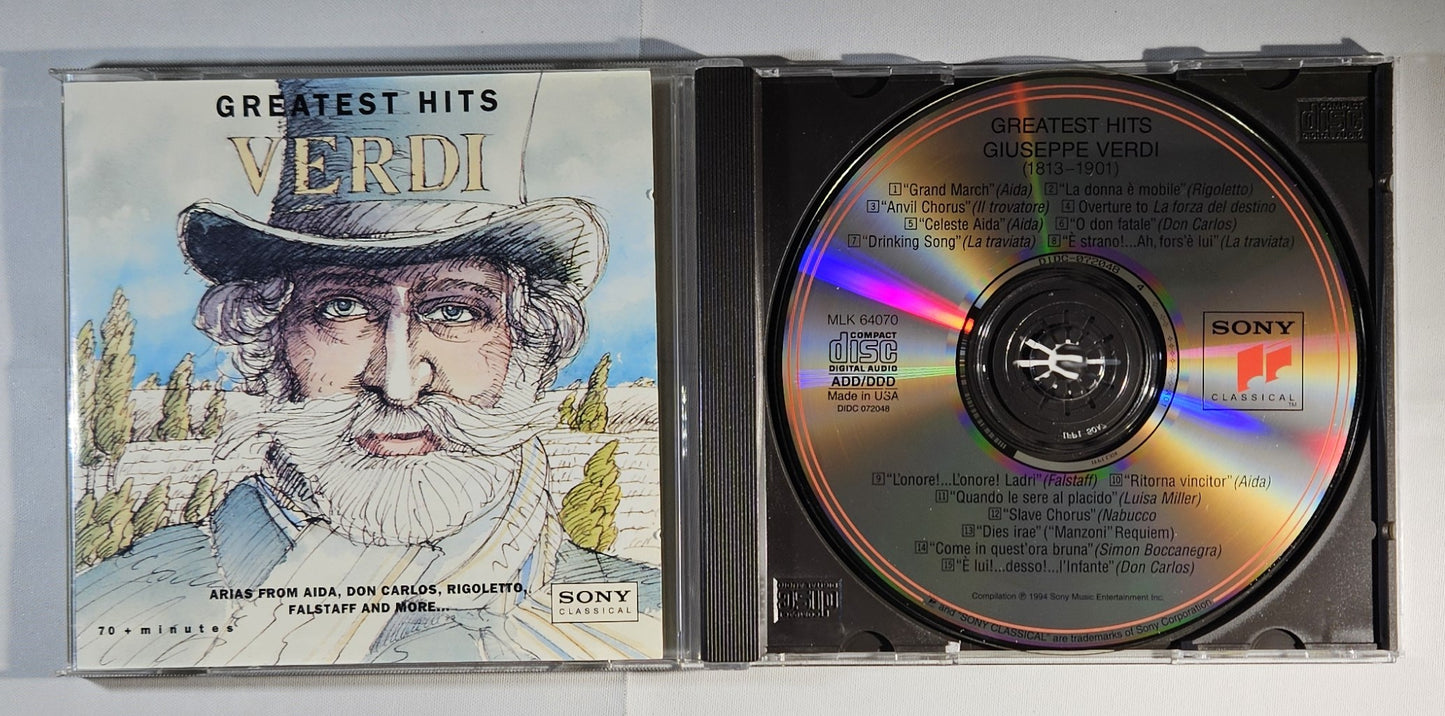 Various - Greatest Hits Giuseppe Verdi [1994 Used CD]