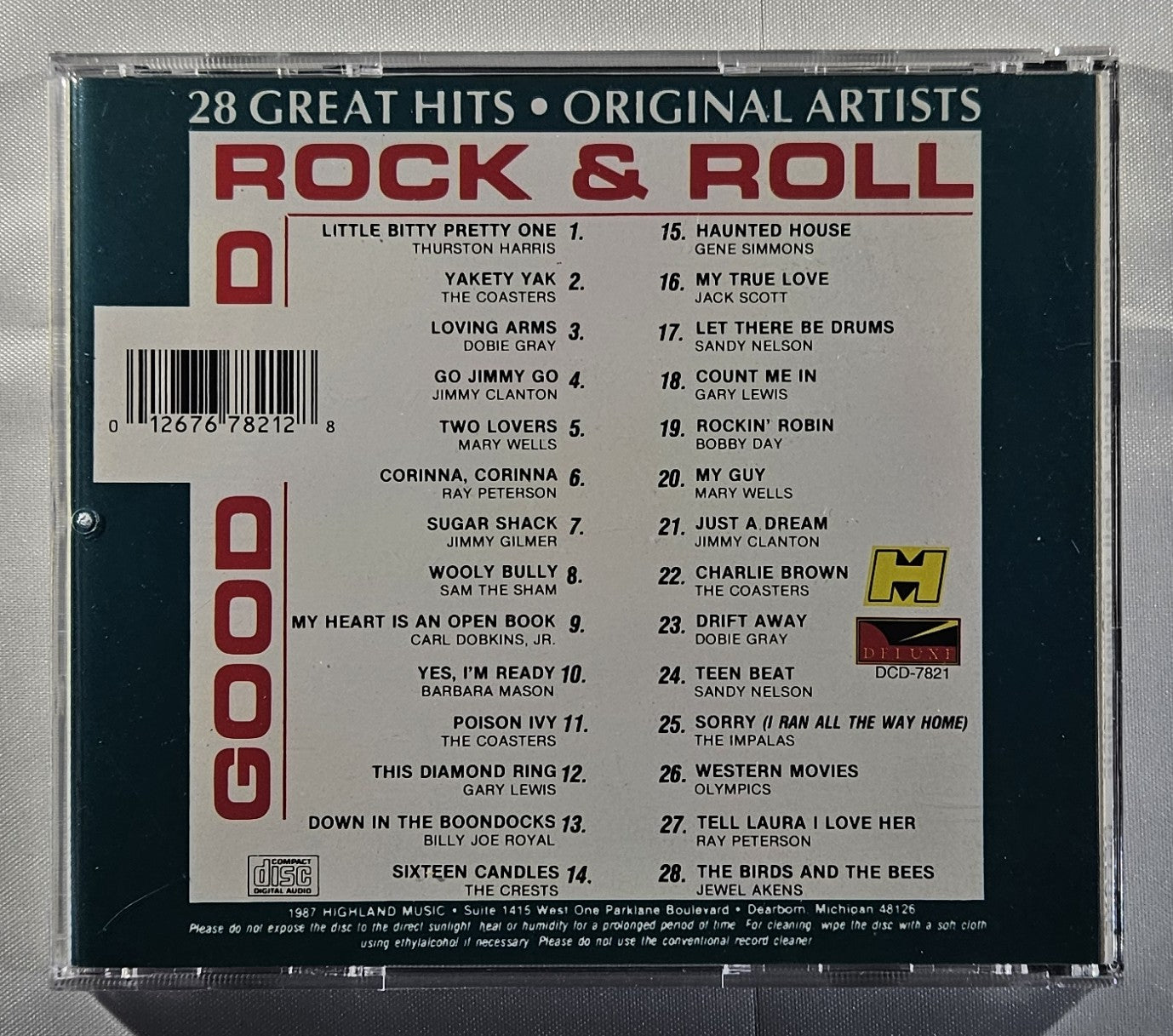 Various - Good Old Rock & Roll Volume 1 [1987 Reissue Compilation] [Used CD]
