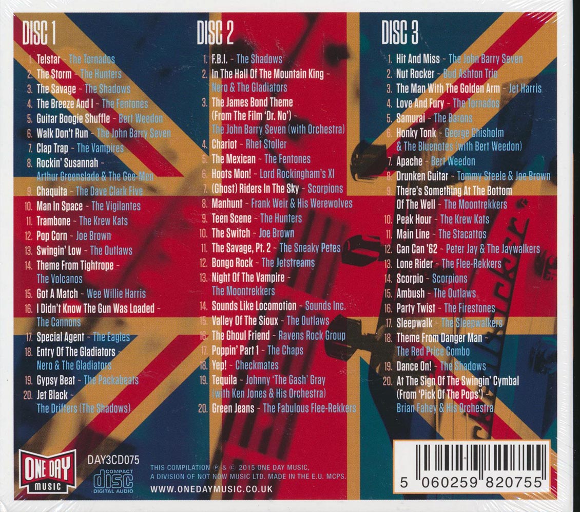 Various - Great British Instrumentals of the '50s & '60s [2015 New Triple CD]