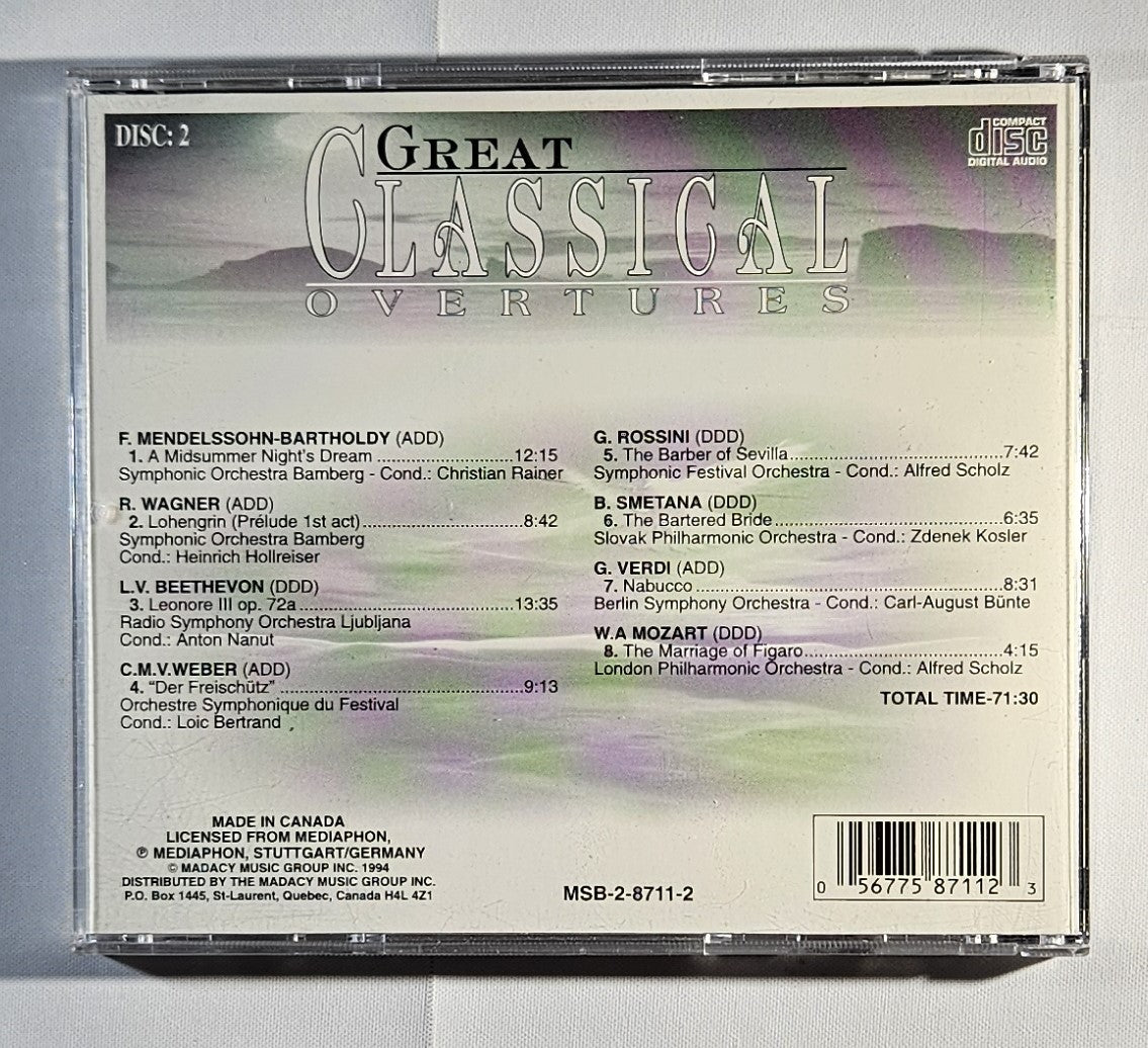 Various - Great Classical Overtures (Disc:2) [1994 Compilation] [Used CD]