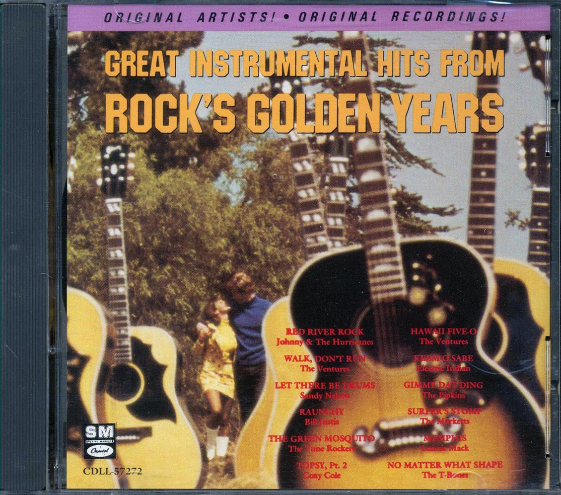 Various - Great Instrumental Hits From Rock's Golden Years [1990 New CD]