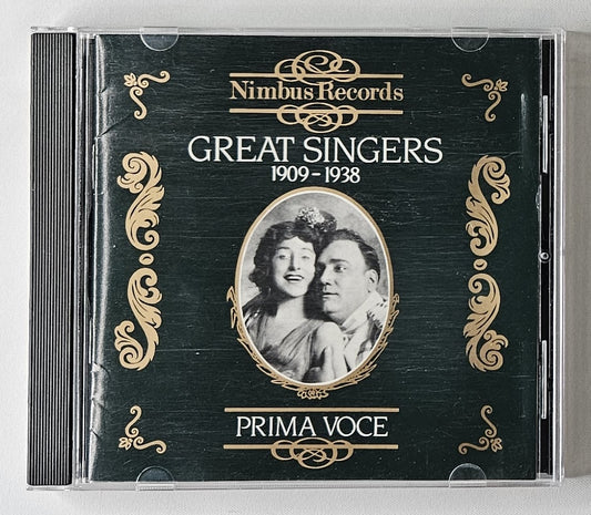 Various - Great Singers 1909-1938 [1989 Compilation Mono] [Used CD]