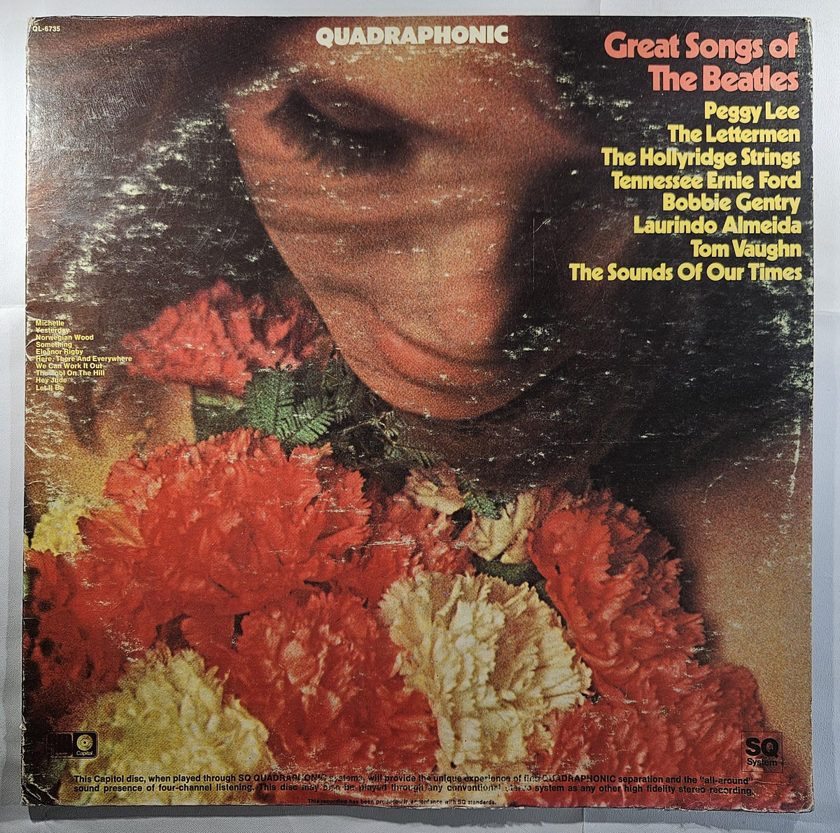 Various - Great Songs of The Beatles [1972 Quadrophonic] [Used Vinyl Record LP]