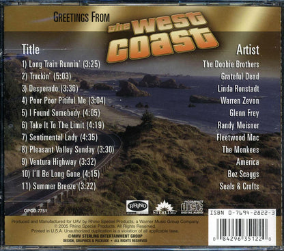 Various - Greetings From The West Coast [2005 Compilation] [New CD]