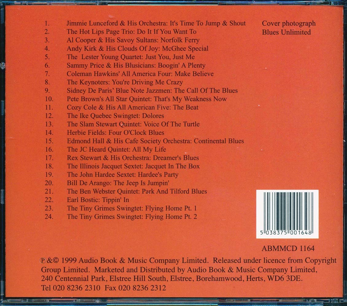 Various - Harlem Jazz (The 40s) [1999 Compilation] [New CD]