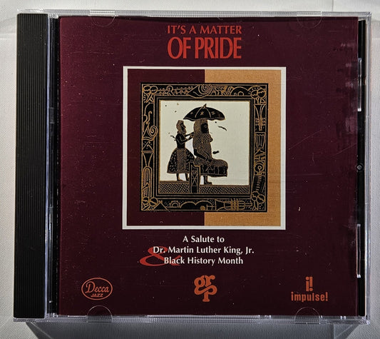 Various - It's a Matter of Pride: A Salute To Dr. Martin Luther King, Jr. Black History Month [1993 Compilation Promo] [Used CD]