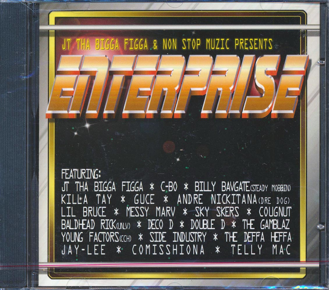 Various - JT Tha Bigga Figga & Non Stop Muzic Presents: Enterprise [1999 New CD]