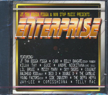 Various - JT Tha Bigga Figga & Non Stop Muzic Presents: Enterprise [1999 New CD]