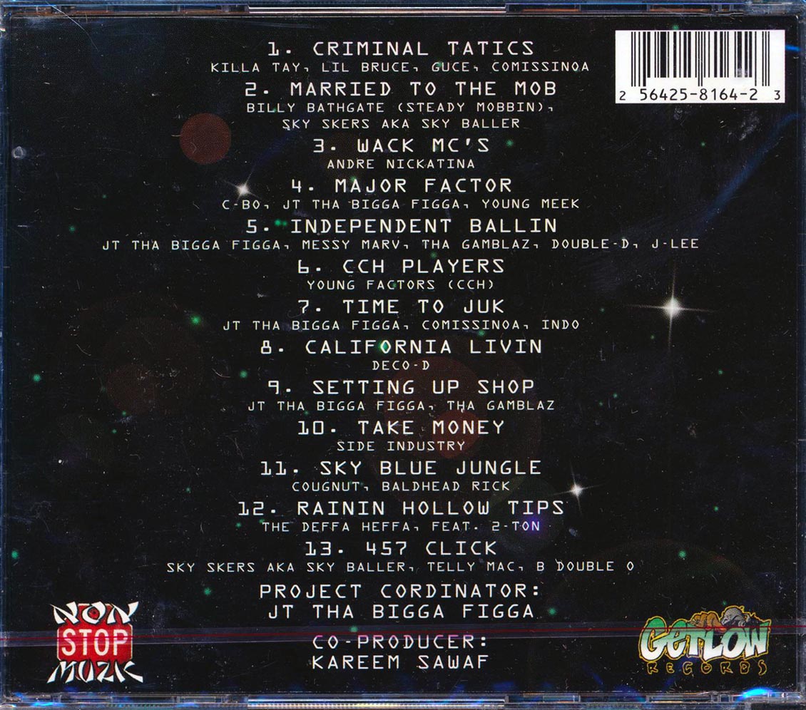 Various - JT Tha Bigga Figga & Non Stop Muzic Presents: Enterprise [1999 New CD]