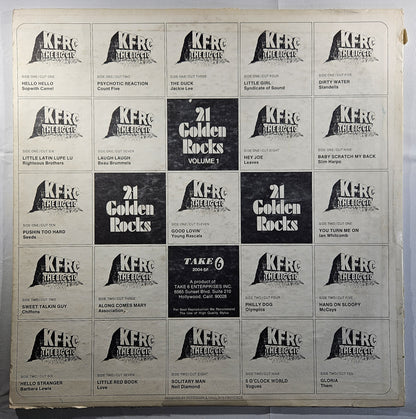 Various - KFRC - The Big 610 - 21 Golden Rocks [1967 Used Vinyl Record LP]