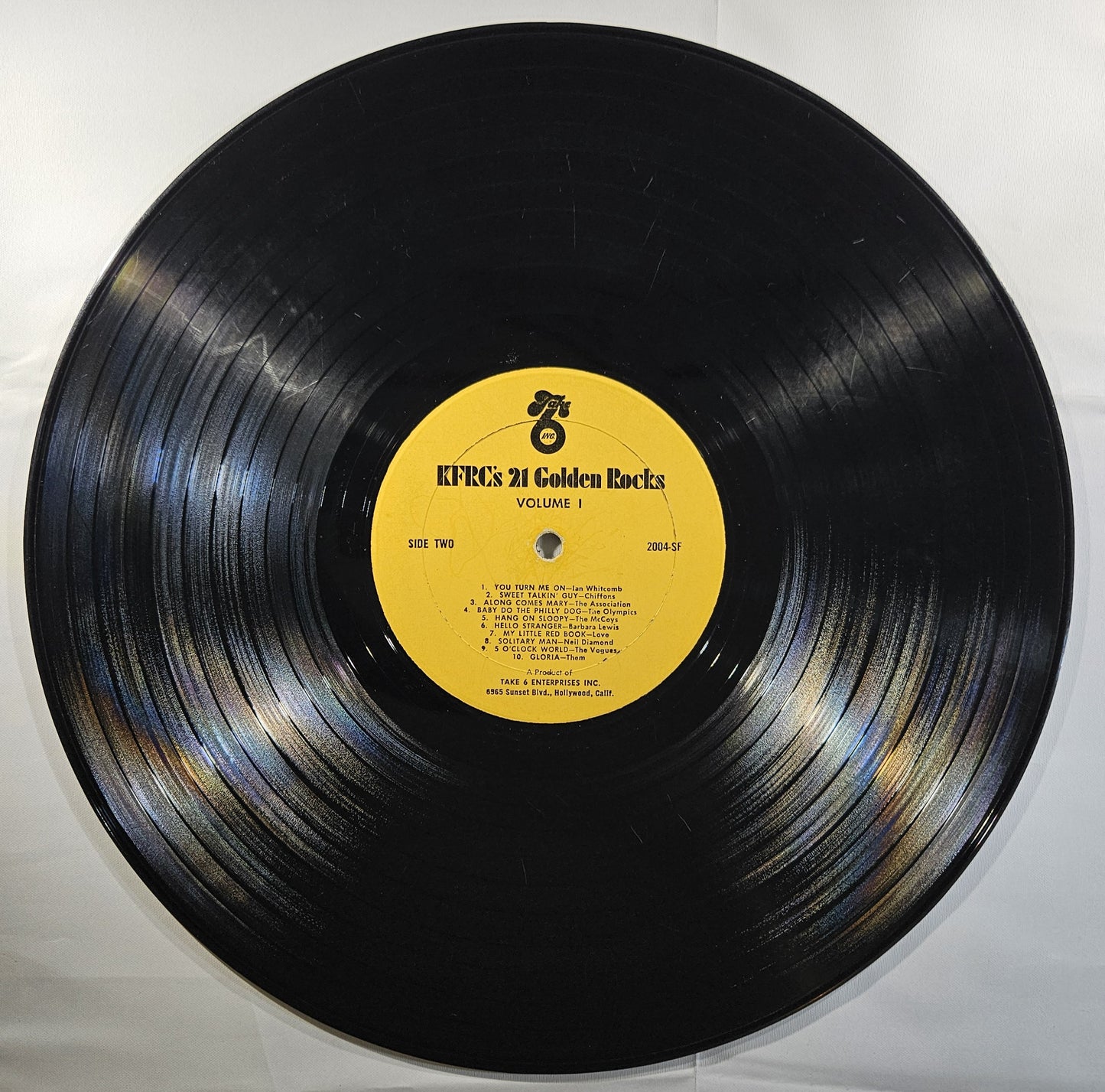 Various - KFRC - The Big 610 - 21 Golden Rocks [1967 Used Vinyl Record LP]